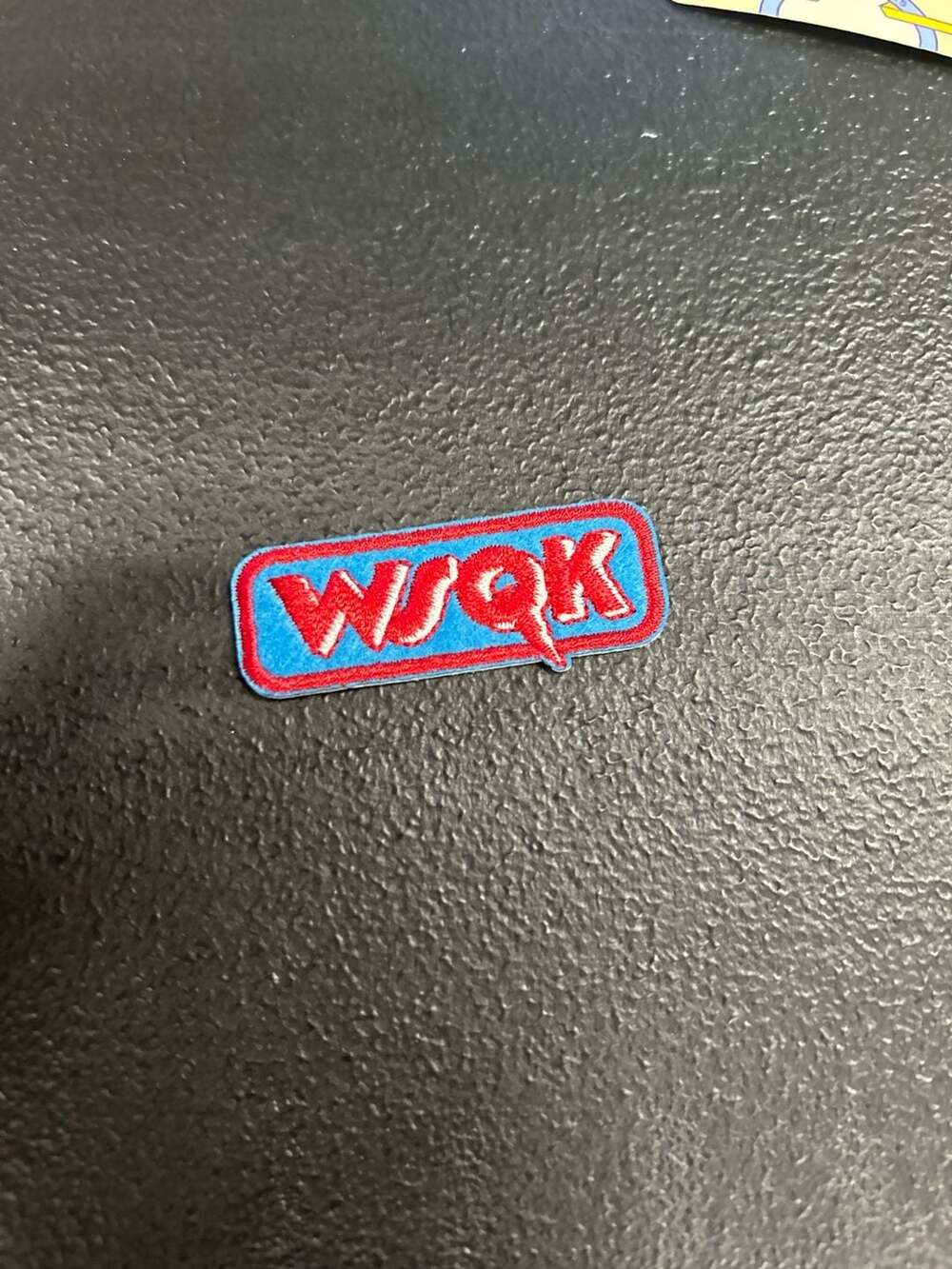 Stranger Things Season 5 WSQK 'The Squawk' Radio Station Embroidered Patch